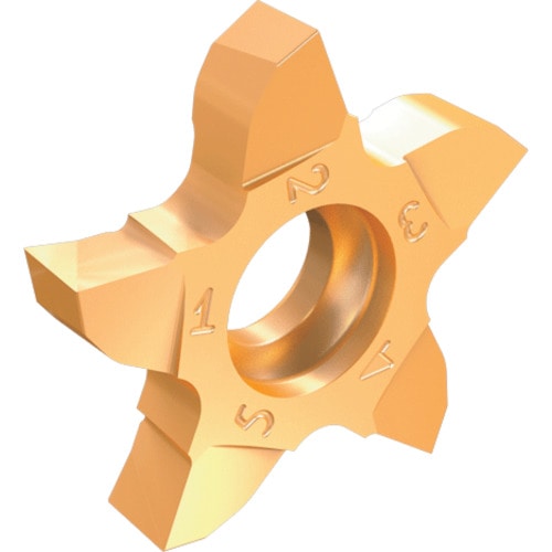 トラスコ中山 イスカル 溝入れ・突切り工具用チップ ペンタカット チップ PENTA 17－NP－RS／LS 右勝手 チップ長さ17mm IC1008 240-7017  (ご注文単位5個) 【直送品】