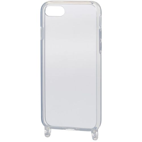 トラスコ中山 エレコム iPhoneSE3/SE2/8/7用ハイブリッドケース ショルダーストラップホール付き クリア 534-9521 (ご注文単位1個) 【直送品】