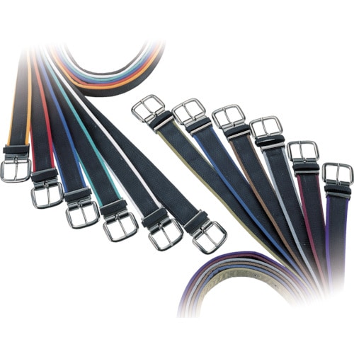 トラスコ中山 コヅチ カラーソフトベルトワンピン38ネイビー 128-3090 (ご注文単位1本) 【直送品】