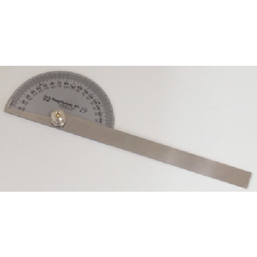 トラスコ中山 SK プロトラクタ No.19 シルバー 817-7518 (ご注文単位1個) 【直送品】