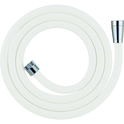 トラスコ中山 SANEI シャワーホース マットホワイト 167-5372 (ご注文単位1個) 【直送品】