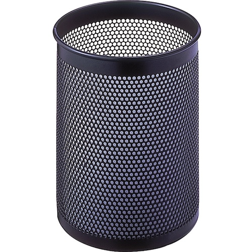 トラスコ中山 ナカバヤシ ペンスタンド／丸型／ブラック 441-5527  (ご注文単位1個) 【直送品】