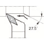 トラスコ中山 京セラ 外径・端面・倣い・ぬすみ加工用ホルダ PVPN 142-6028  (ご注文単位1個) 【直送品】