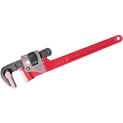 トラスコ中山 MCC パイプレンチ デラックス 450 811-2703 (ご注文単位1個) 【直送品】