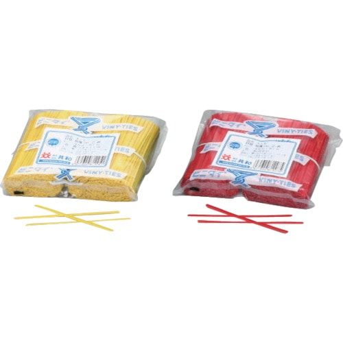 トラスコ中山 ビニタイ PVCカット品 黒 4mmX10cm (1000本/袋) 107-1139 (ご注文単位1袋) 【直送品】