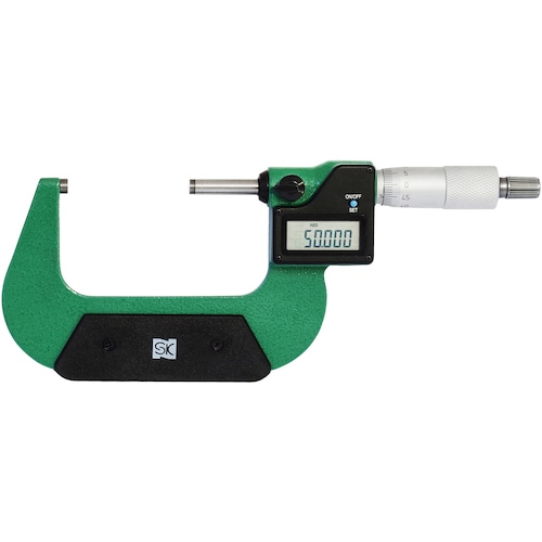 トラスコ中山 SK デジタル外側マイクロメータ QEM133-75 測定範囲50~75mm 597-8838 (ご注文単位1台) 【直送品】