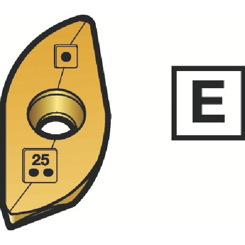 トラスコ中山 サンドビック コロミル216 ボールエンドミルチップ（350） 1025 610-2263  (ご注文単位10個) 【直送品】