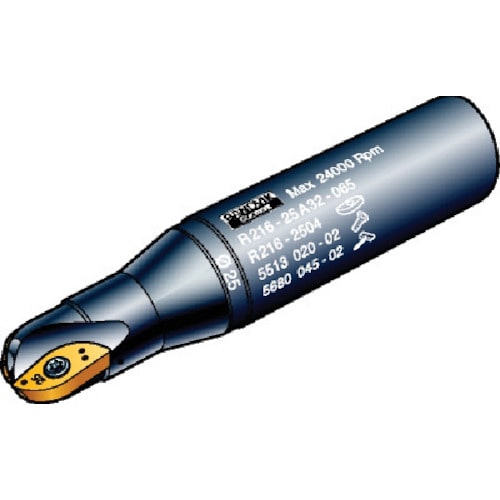 トラスコ中山 サンドビック コロミル216 ボールエンドミル（440） 609-9858  (ご注文単位1個) 【直送品】