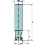 トラスコ中山 サンドビック コロミル390エンドミル（450） 612-3457  (ご注文単位1個) 【直送品】
