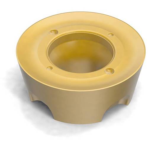 トラスコ中山 セコ フライス 金型用インサート RPHT1204M0T F40M 430-4451  (ご注文単位10個) 【直送品】