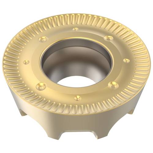 トラスコ中山 セコ フライス 金型用インサート RPHT1605M0T F40M 436-1649  (ご注文単位10個) 【直送品】