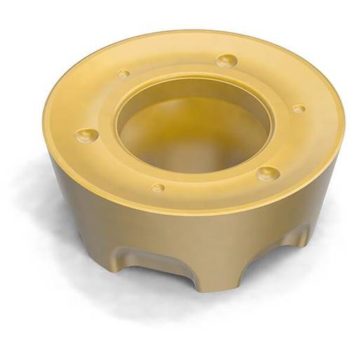 トラスコ中山 セコ フライス 金型用インサート RPKT1204M0T F40M 435-6875  (ご注文単位10個) 【直送品】