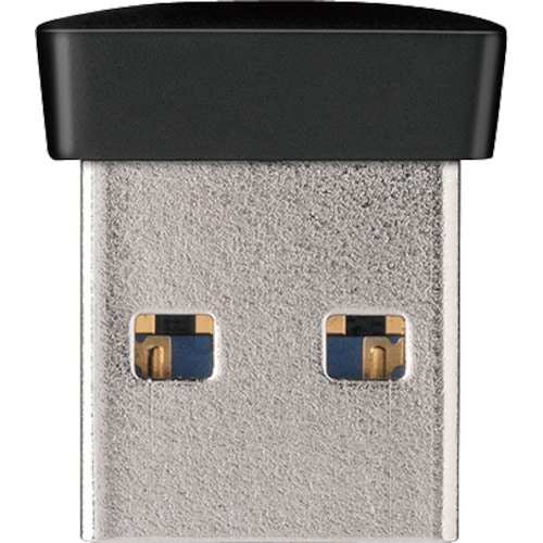 トラスコ中山 バッファロー USB3.0対応 マイクロUSBメモリー 16GB ブラック 417-2187 (ご注文単位1個) 【直送品】