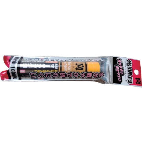 トラスコ中山 祥碩堂 光明丹マーキングチョーク 1本OPP袋入り 黄 607-1589 (ご注文単位1本) 【直送品】