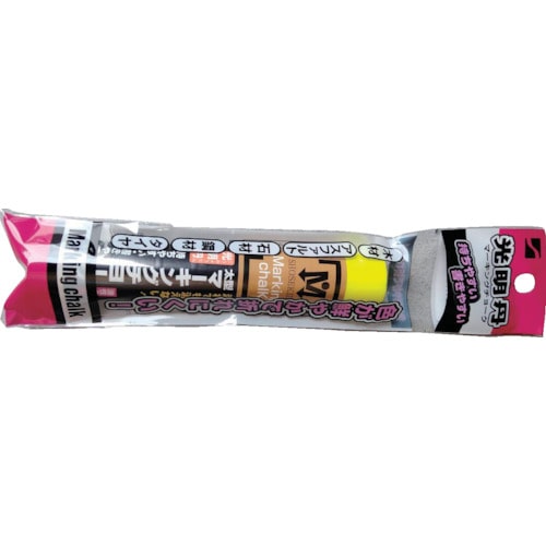 トラスコ中山 祥碩堂 光明丹マーキングチョーク 1本OPP袋入り 蛍光ピンク 607-3079 (ご注文単位1本) 【直送品】