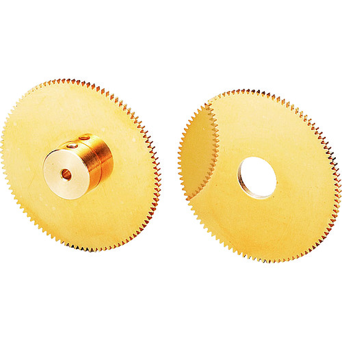 トラスコ中山 KG 黄銅平歯車 S50B 68A－0208 形状A1 モジュール0.5 歯数68 149-7191  (ご注文単位1個) 【直送品】