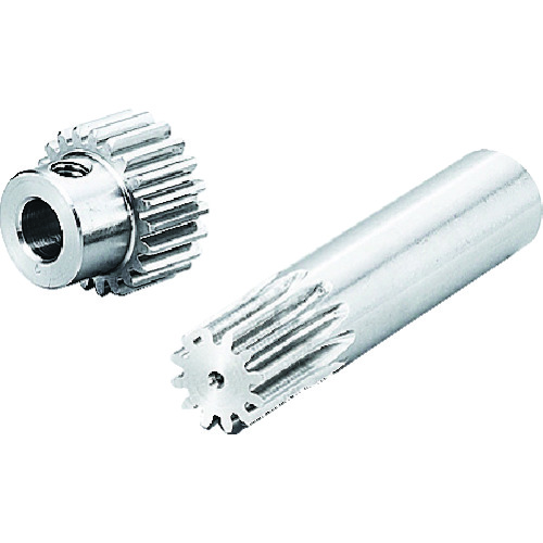 トラスコ中山 KG ステンレス平歯車 S75SU 16B＋0805 形状B1 モジュール0.75 歯数16 149-7037  (ご注文単位1個) 【直送品】