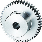 トラスコ中山 KG ステンレス平歯車 S75SU 48B＋0606 形状B1 モジュール0.75 歯数48 149-7050  (ご注文単位1個) 【直送品】