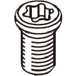 トラスコ中山 京セラ 部品 ねじ 805-0436 (ご注文単位1個) 【直送品】