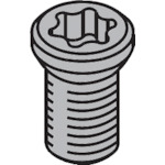 トラスコ中山 京セラ 部品 ねじ 172-8698 (ご注文単位1個) 【直送品】