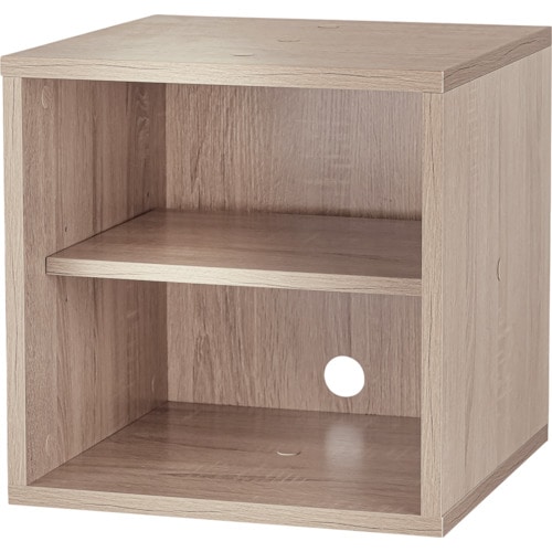 トラスコ中山 アスカ 組立式 木製収納ボックス 扉無し 594-9689 (ご注文単位1台) 【直送品】