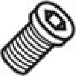 トラスコ中山 タンガロイ 部品 締め付けねじ 705-7016 (ご注文単位1個) 【直送品】