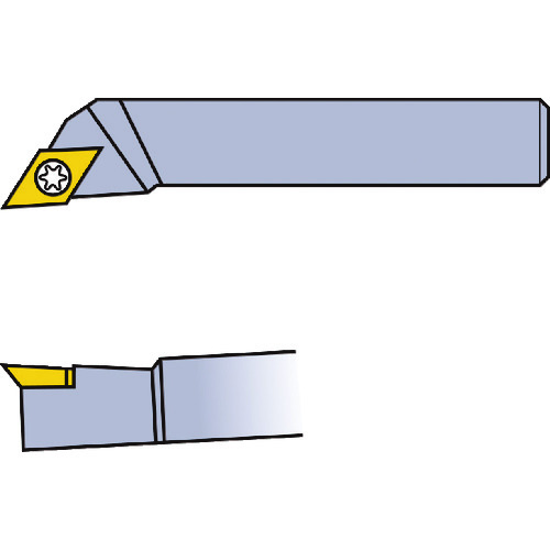 トラスコ中山 三菱 外径・倣い加工用 SDJE形スクリューオン式アルミニウム合金用バイトホルダ DE形インサート対応 677-1661 (ご注文単位1個) 【直送品】