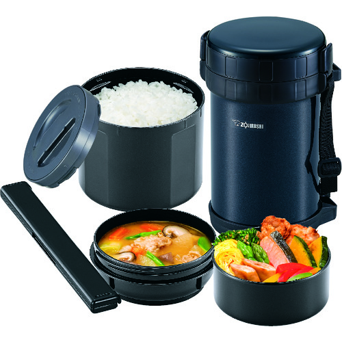 トラスコ中山 ZOJIRUSHI ステンレスランチジャー 856-3010 (ご注文単位1個) 【直送品】