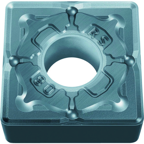 トラスコ中山 三菱 旋削難削材荒切削用RSブレーカ付インサート PVDコーティング MP9015 159-0109 (ご注文単位1個) 【直送品】