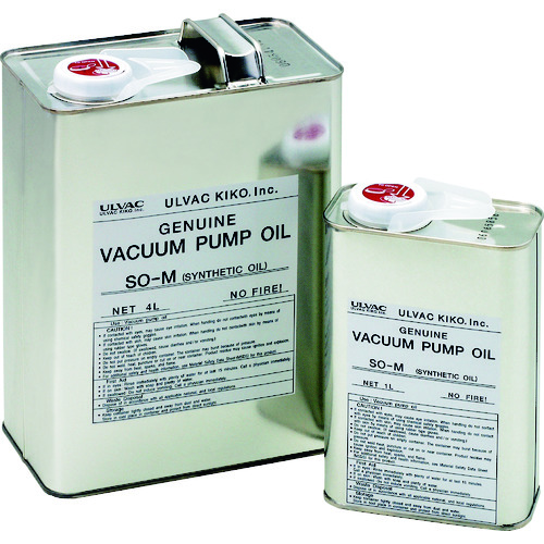 トラスコ中山 ULVAC 真空ポンプ油(SO-M 1L缶) 573-9944 (ご注文単位1缶) 【直送品】