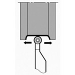 トラスコ中山 タンガロイ 外径加工用バイト SRACR／L 710-9041 (ご注文単位1個) 【直送品】