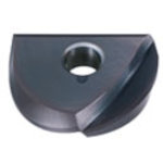 トラスコ中山 三菱 SRF形ミラクルラッシュミルボールエンドミル仕上げ加工用インサート PVDコーティング VP15TF 687-0198 (ご注文単位2個) 【直送品】