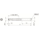 トラスコ中山 京セラ マジックドリル用ホルダ SS-DRC 加工深さ5×DC 357-6523 (ご注文単位1本) 【直送品】