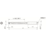 トラスコ中山 京セラ マジックドリル用ホルダ SS-DRC 加工深さ8×DC 357-6205 (ご注文単位1本) 【直送品】