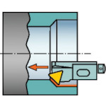 トラスコ中山 サンドビック コロターン107 ポジチップ用カートリッジ（470） 607-6319 (ご注文単位1個) 【直送品】