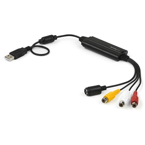 トラスコ中山 スターテック ビデオキャプチャーケーブル/USB 2.0/S端子 & コンポジット 504-3022 (ご注文単位1箱) 【直送品】