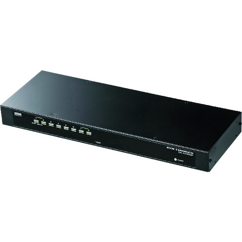 トラスコ中山 SANWA PS/2・USB両対応パソコン自動切替器(8:1) 203-1830 (ご注文単位1個) 【直送品】