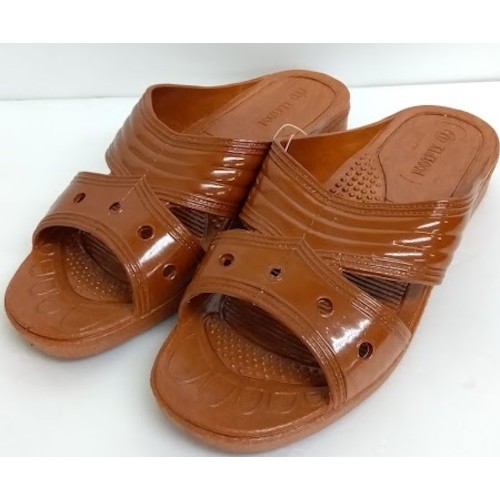 トラスコ中山 スタトレ メンズフィッティングサンダル ブラウン M 569-1352 (ご注文単位1足) 【直送品】