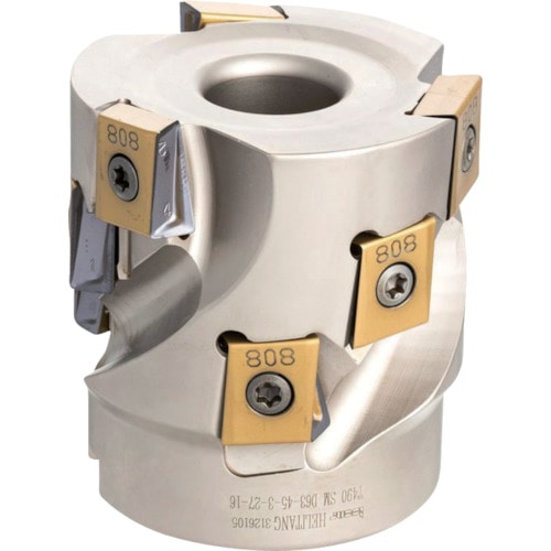 トラスコ中山 イスカル ヘリタング シェルミル T490 SMD 刃径63mm 刃数25枚 シャンク径25.4mm 362-4684 (ご注文単位1本) 【直送品】