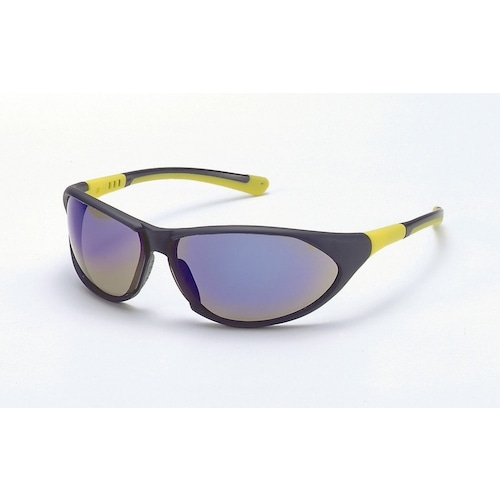 トラスコ中山 トーアボージン サングラスタイプ保護めがね T87 ブルーミラー 618-9901 (ご注文単位1個) 【直送品】