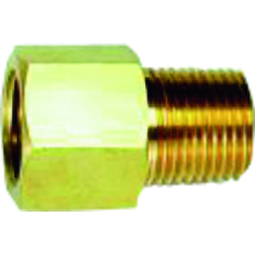 トラスコ中山 タスコ 圧力計用ジョイント（黄銅製） 144-3239  (ご注文単位1個) 【直送品】