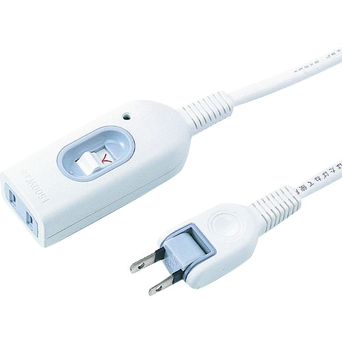 トラスコ中山 SANWA 中間スイッチ付延長コード 203-1312  (ご注文単位1本) 【直送品】