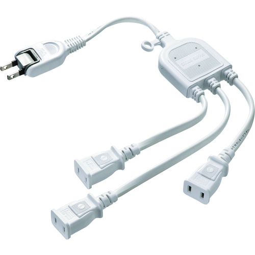 トラスコ中山 SANWA ACアダプタ専用電源延長コード 203-3262  (ご注文単位1本) 【直送品】