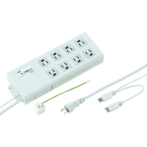 トラスコ中山 SANWA USB連動タップ 203-1538 (ご注文単位1本) 【直送品】