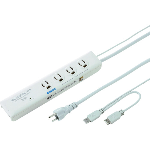 トラスコ中山 SANWA 高性能雷連動タップ 203-0928 (ご注文単位1本) 【直送品】