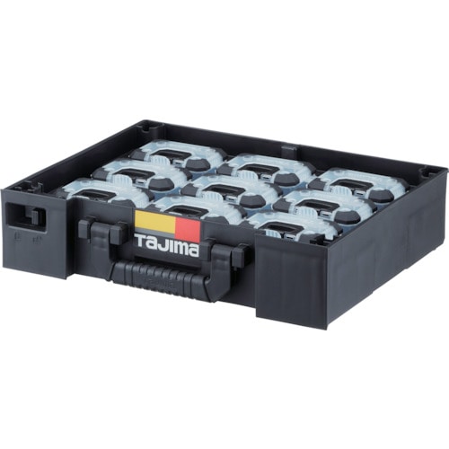 トラスコ中山 タジマ セフパーツケースSサイズ9個セットトレイ付き 624-7983 (ご注文単位1個) 【直送品】