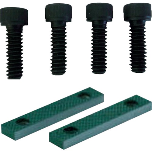 トラスコ中山 TRUSCO 回転台付ボール盤バイスTBVR-65用 口金・固定ねじセット 566-4738 (ご注文単位1セット) 【直送品】