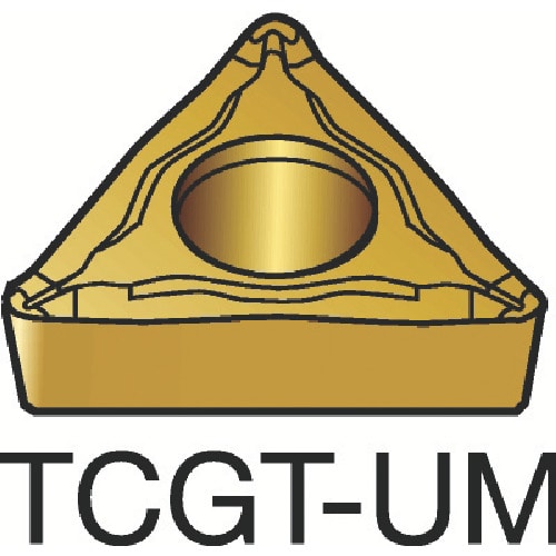 トラスコ中山 サンドビック コロターン107 旋削用ポジチップ（130） 1125 358-6898 (ご注文単位10個) 【直送品】