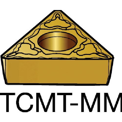 トラスコ中山 サンドビック コロターン107 旋削用ポジチップ（120） 2025 605-7420 (ご注文単位10個) 【直送品】