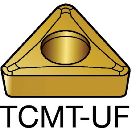 トラスコ中山 サンドビック コロターン107 旋削用ポジチップ（130） 235 605-7446 (ご注文単位10個) 【直送品】